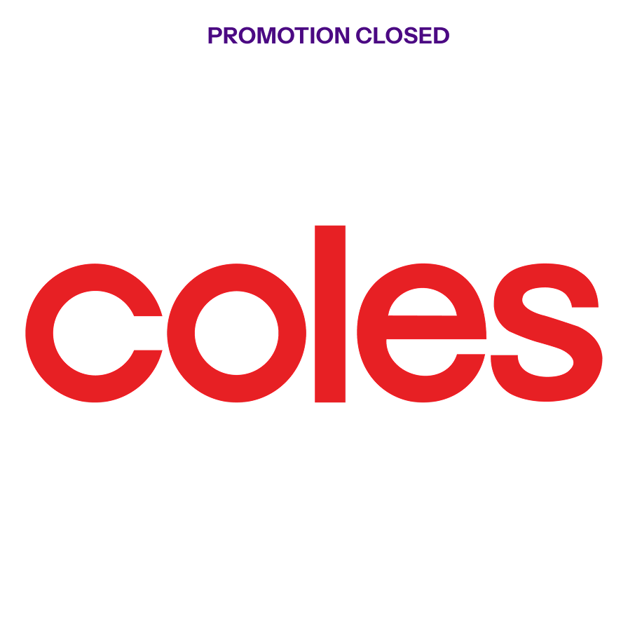 coles-promotion-closed